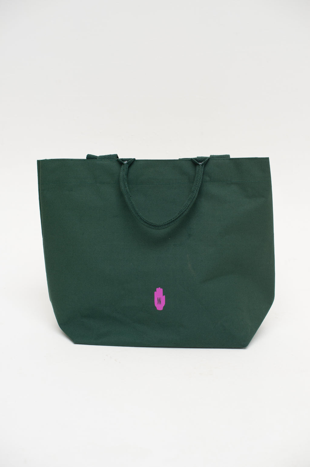XL shopper in bottle green