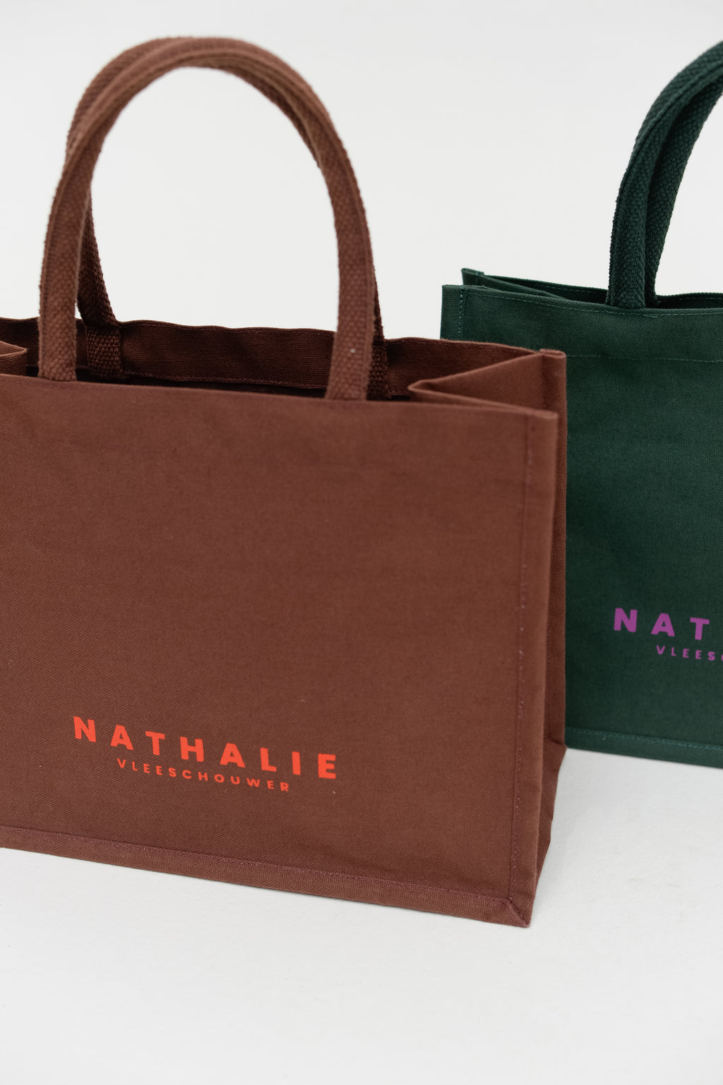 Mini shopper in dark henna