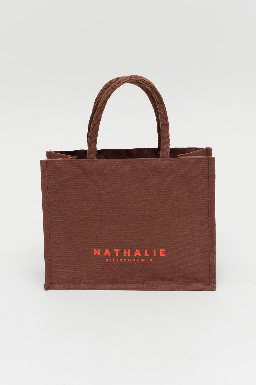 Mini shopper in dark henna