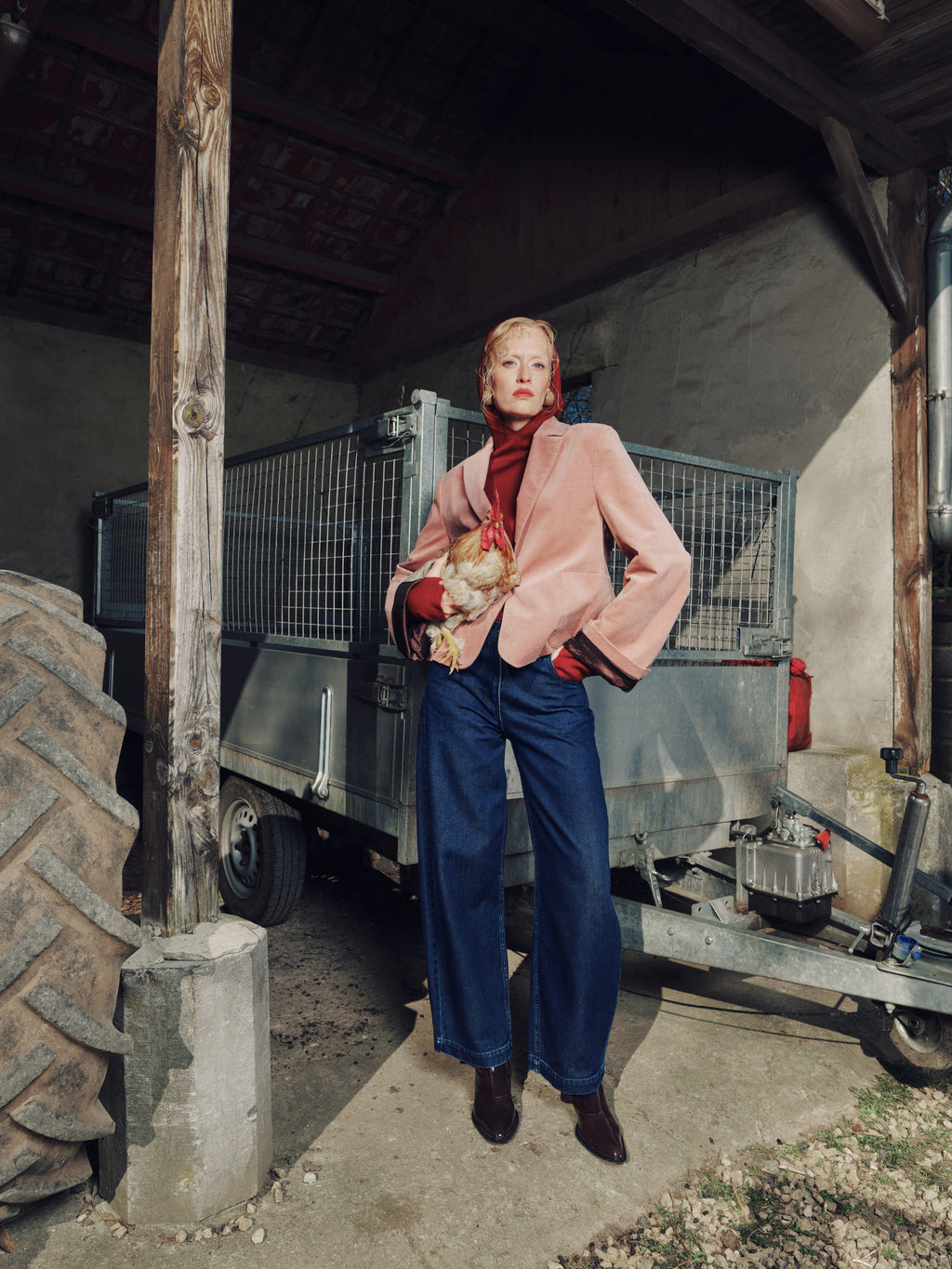 Givan trousers in denim
