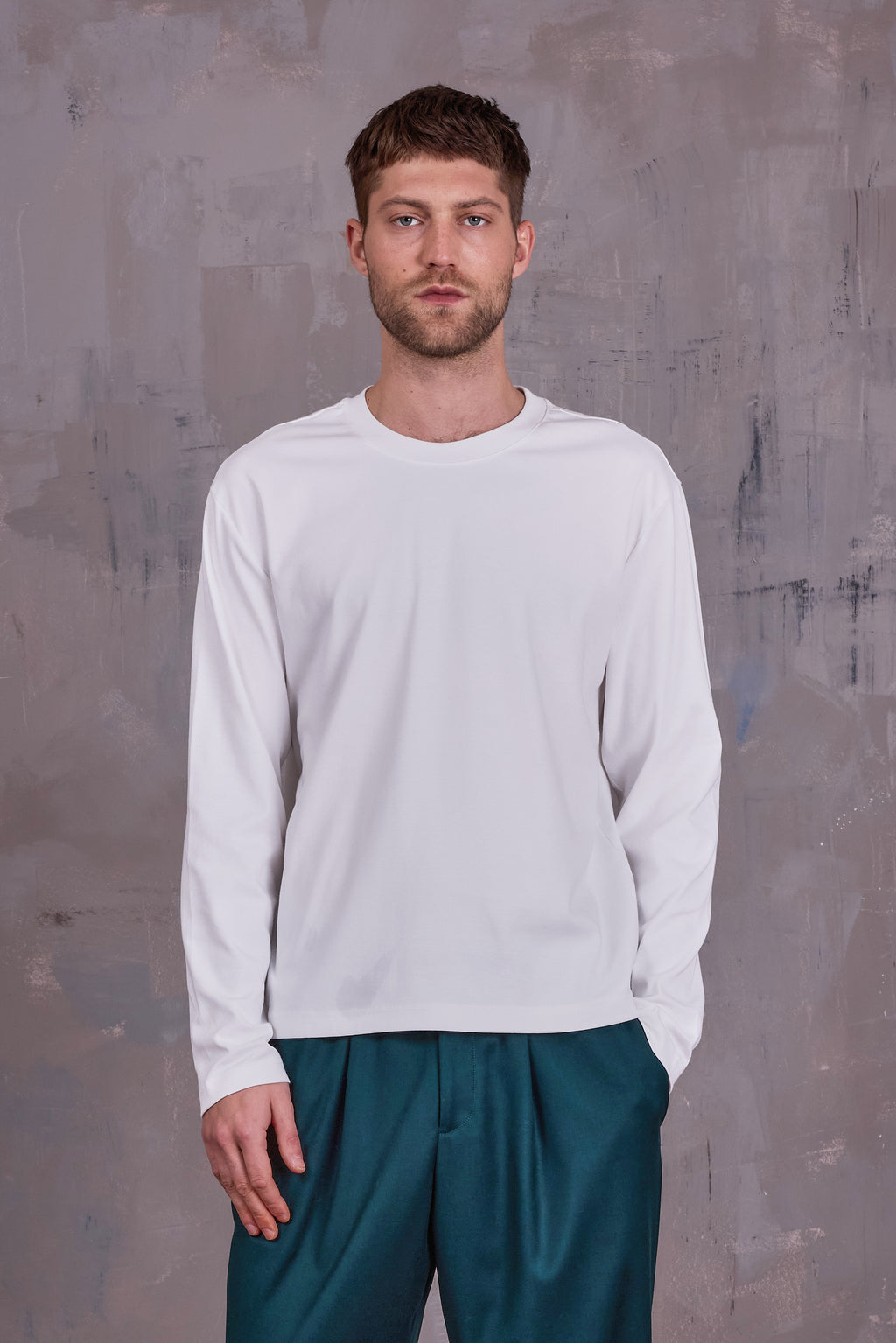 Geoff wit T-shirt