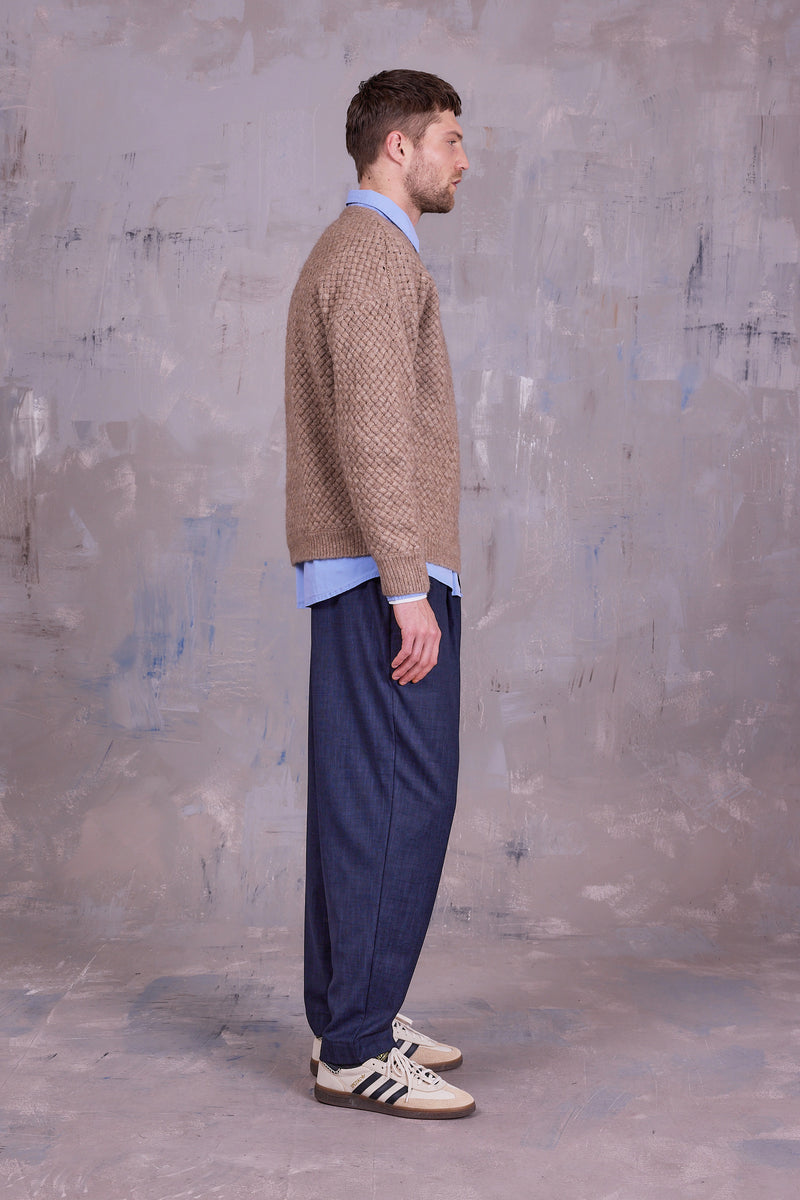 Gijs broek in deep blue