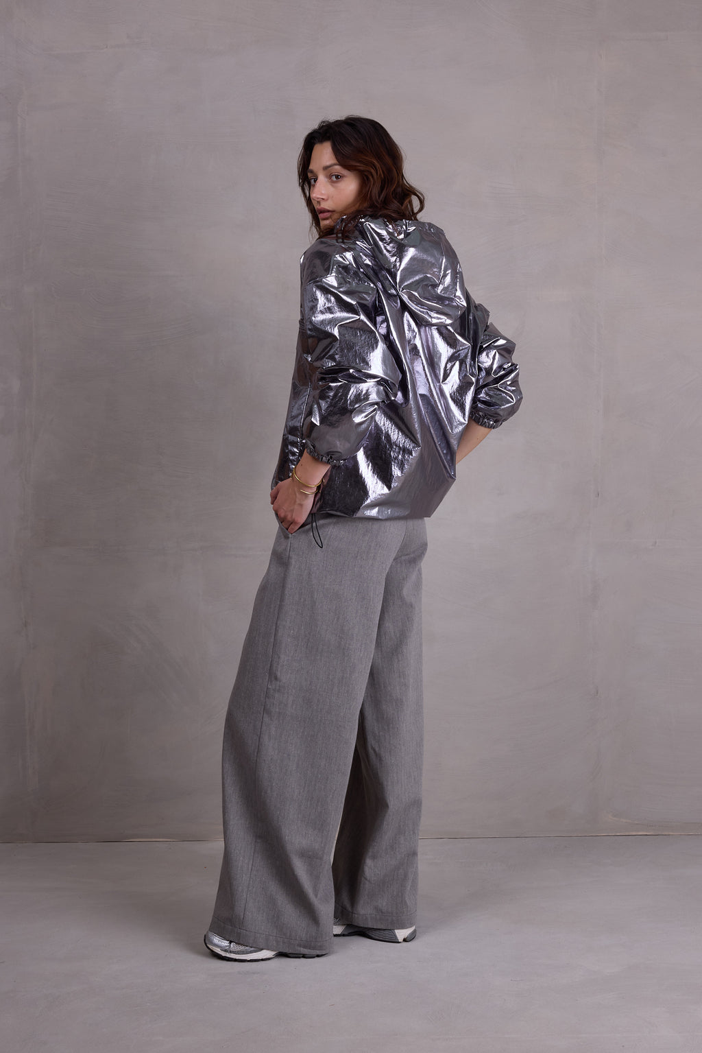 Floris silver anorak