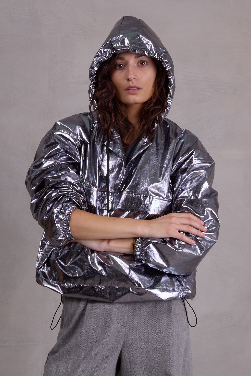 Floris silver anorak