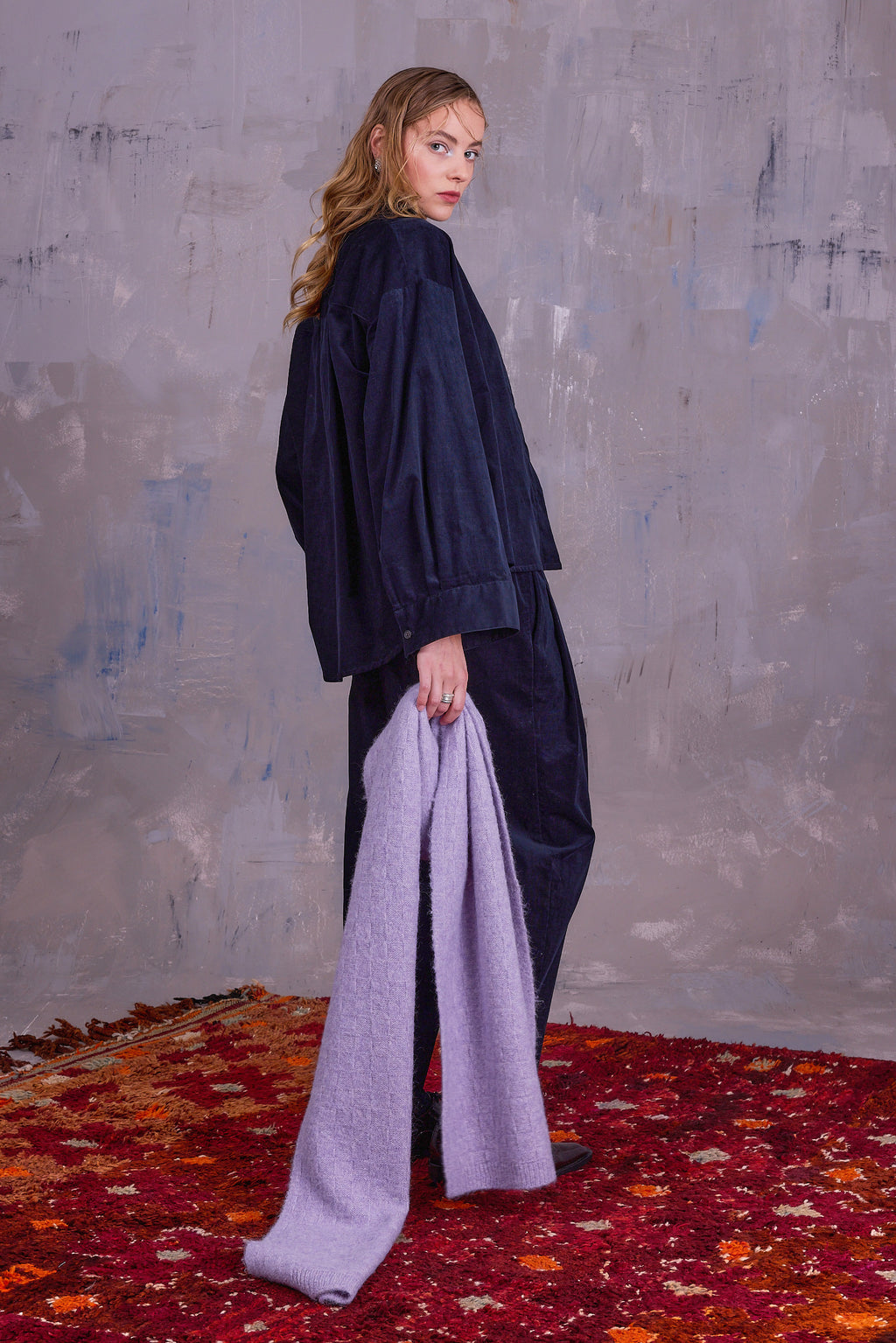 Giola hemd in midnight blue