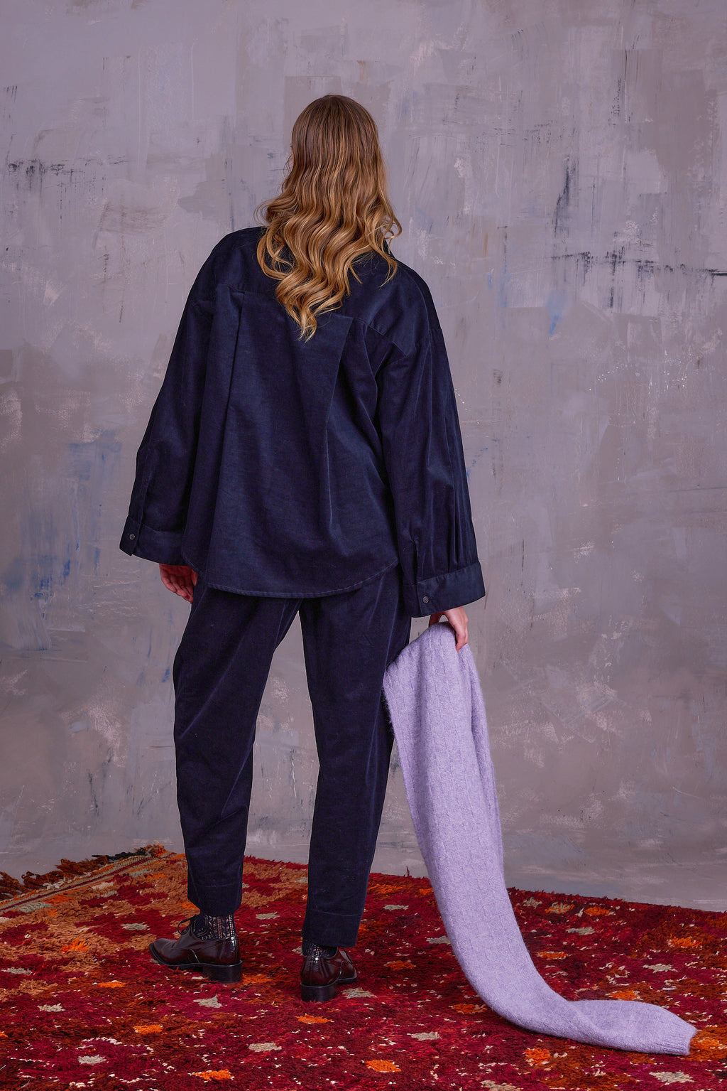 Giola hemd in midnight blue
