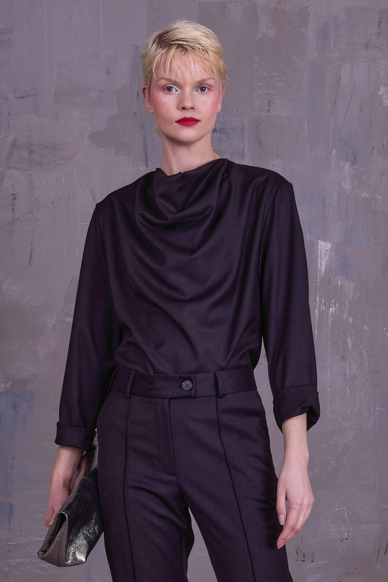 Ghislaine blouse in black