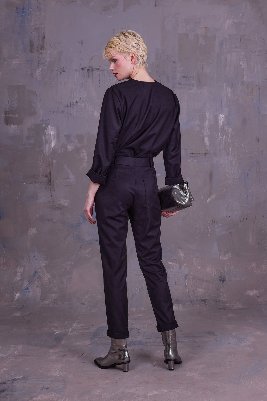 Ghislaine blouse in black
