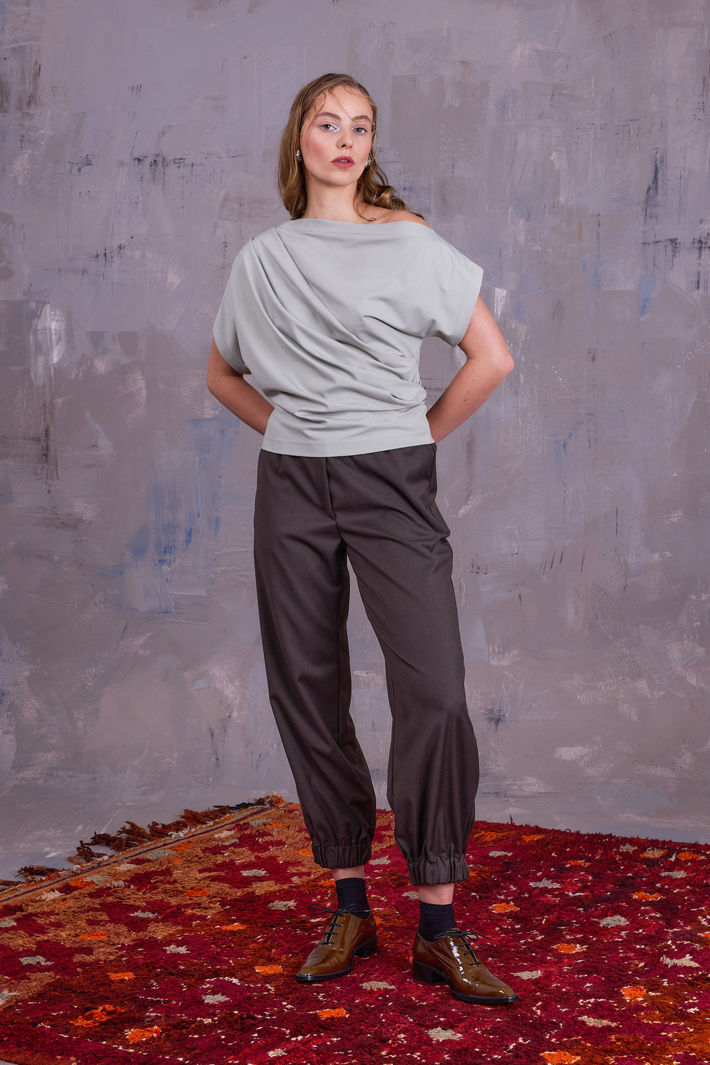 Gaby top in sage