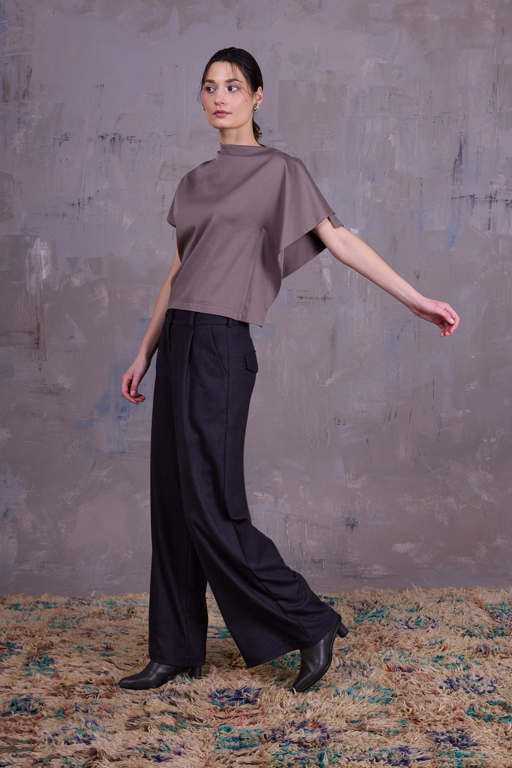 Gerita top in moon rock
