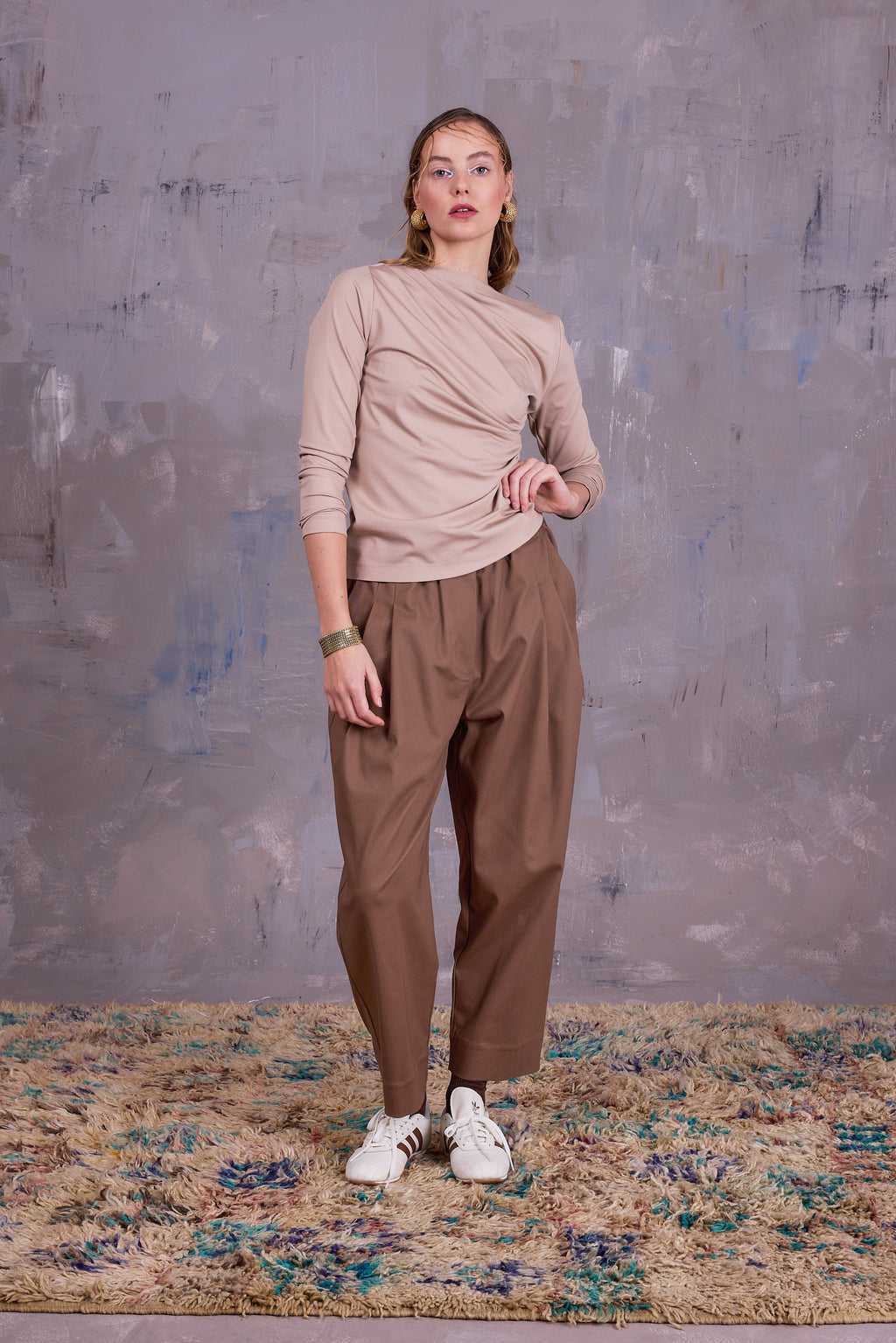 Anna beige T-shirt