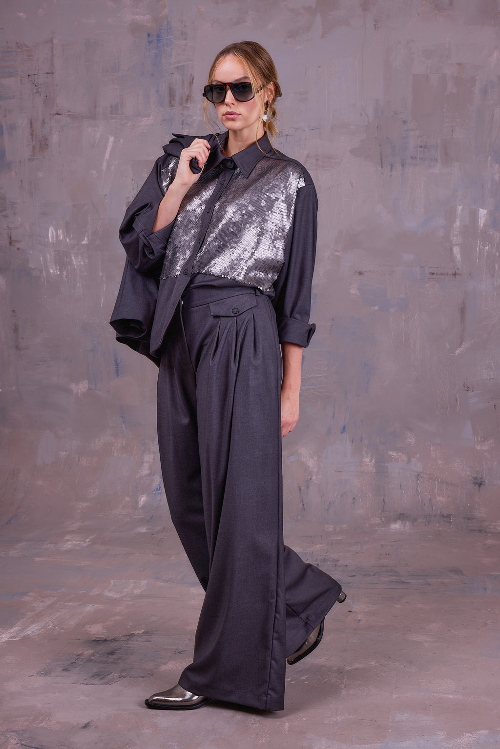 Gilia sequins shirt