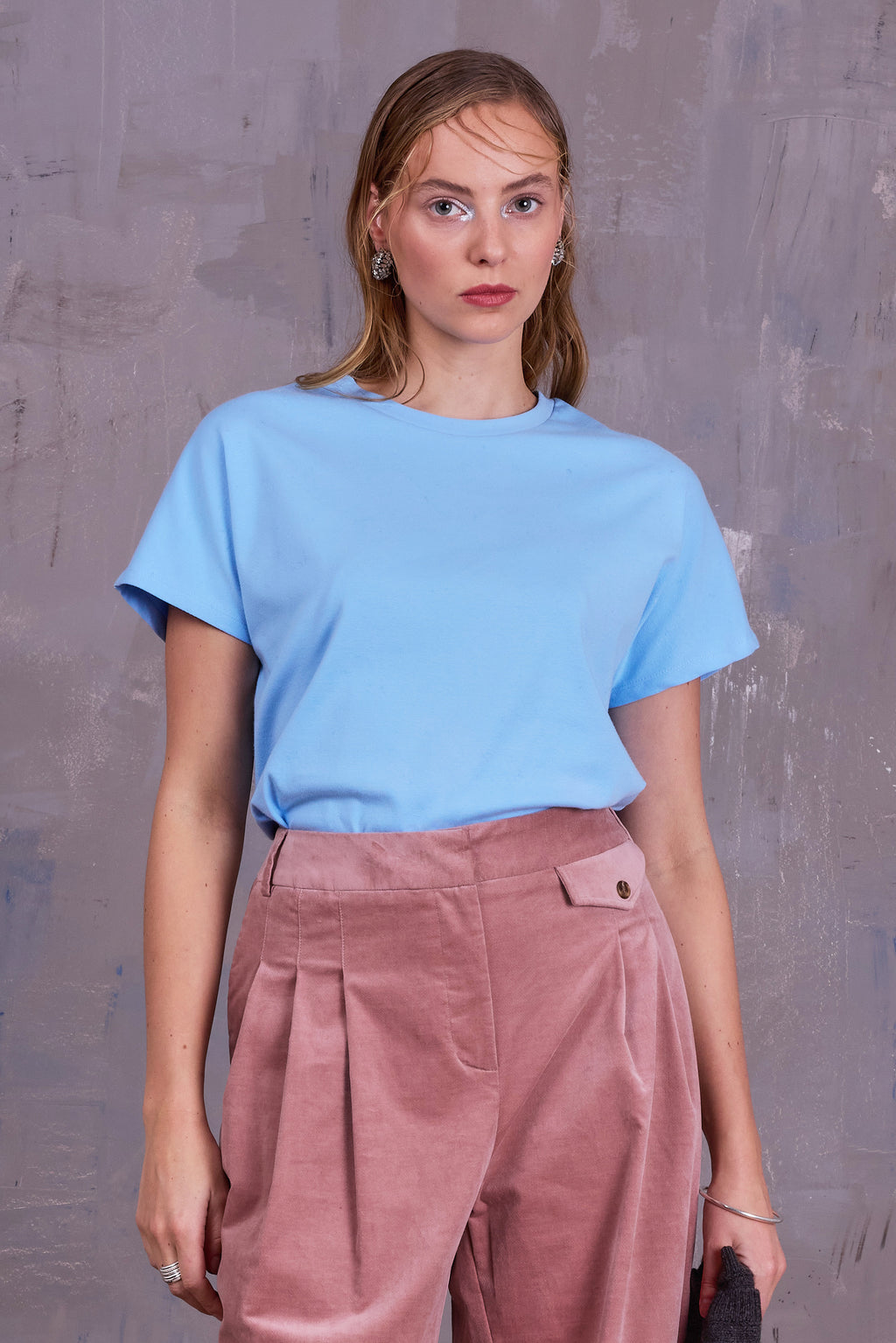 Edna T-shirt in airy blue
