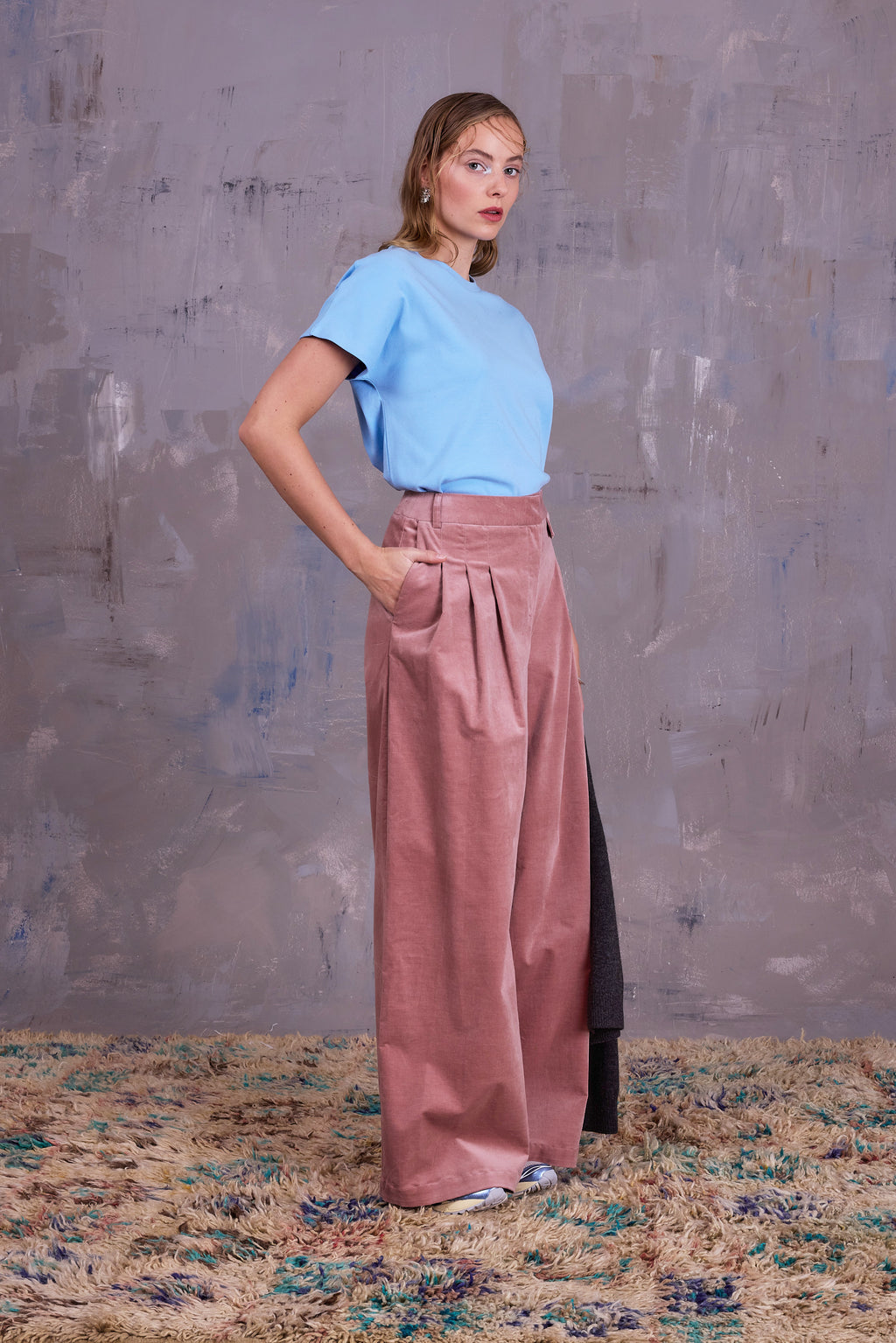 Edna T-shirt in airy blue