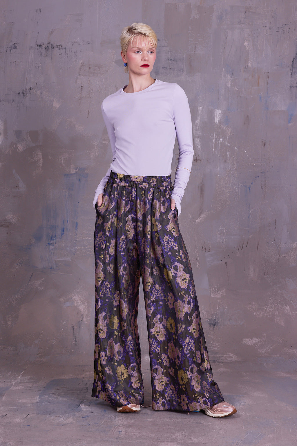 Gennis T-shirt in orchid hush