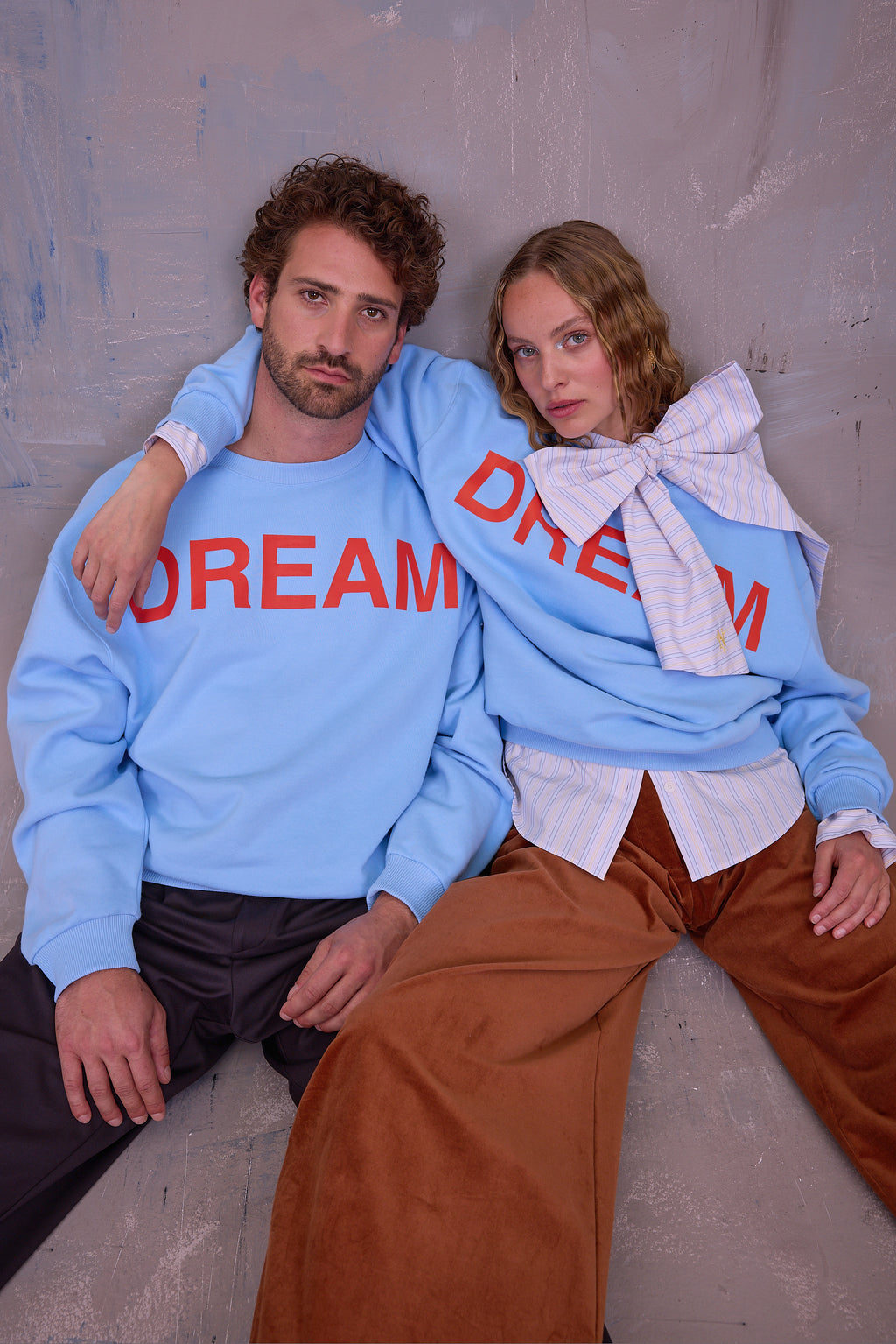 Glynth DREAM sweater in airy blue