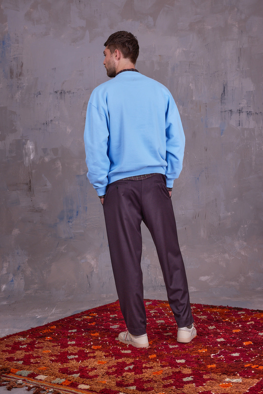 Glynth DREAM sweater in airy blue