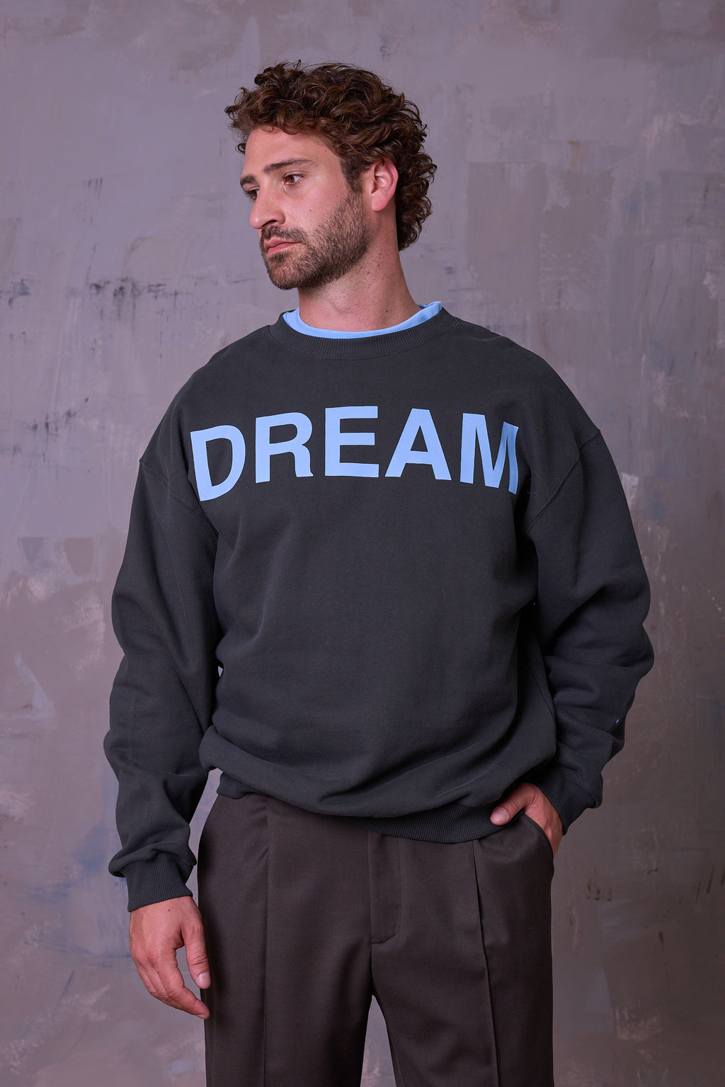 Glynth DREAM sweater in deep forest