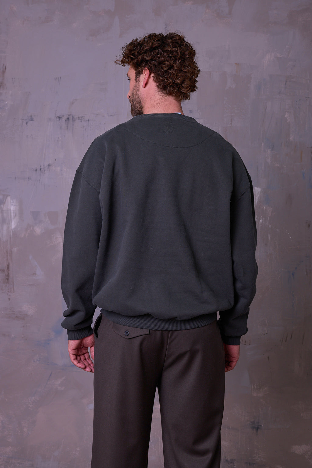 Glynth DREAM sweater in deep forest