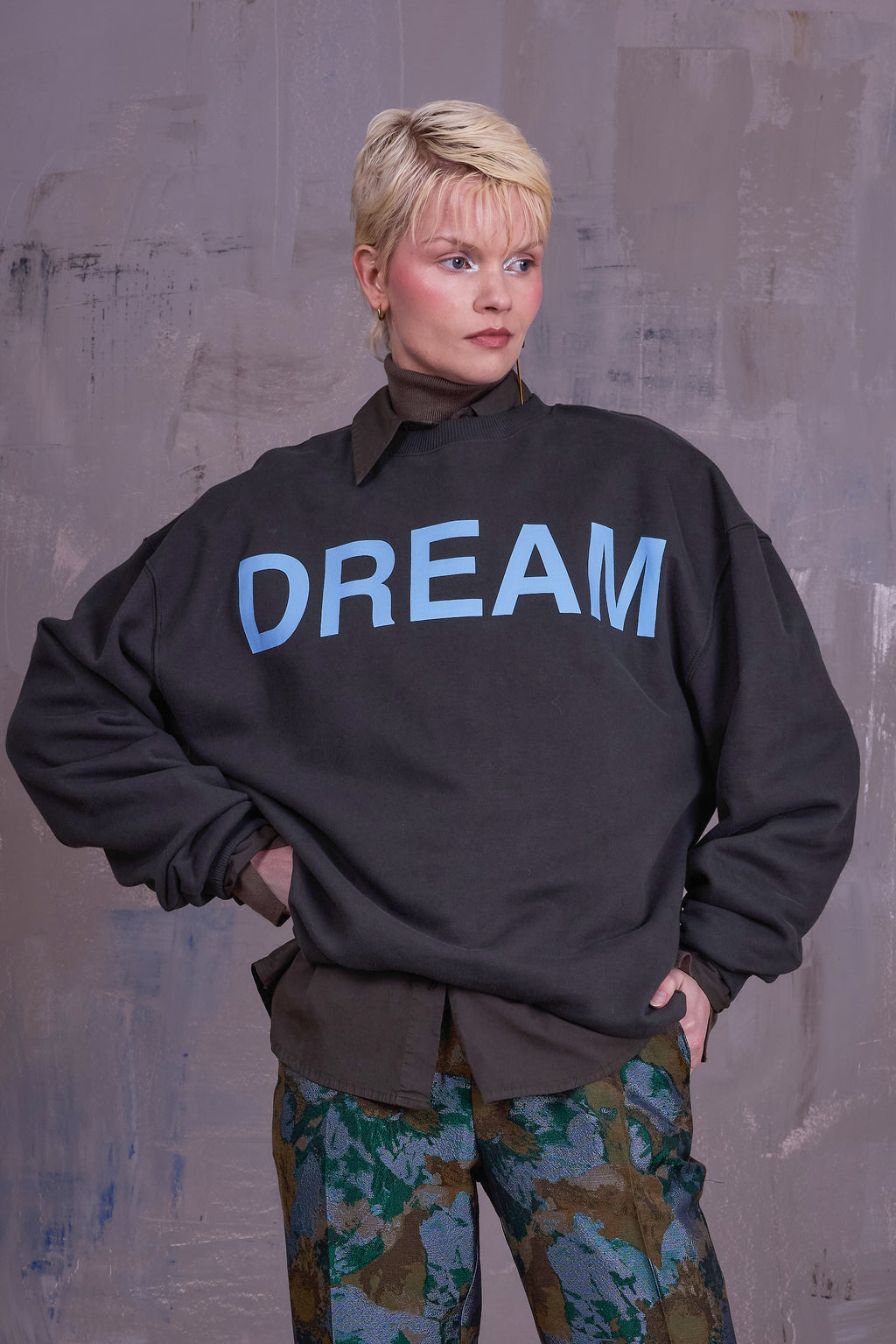 Glynth DREAM sweater in deep forest