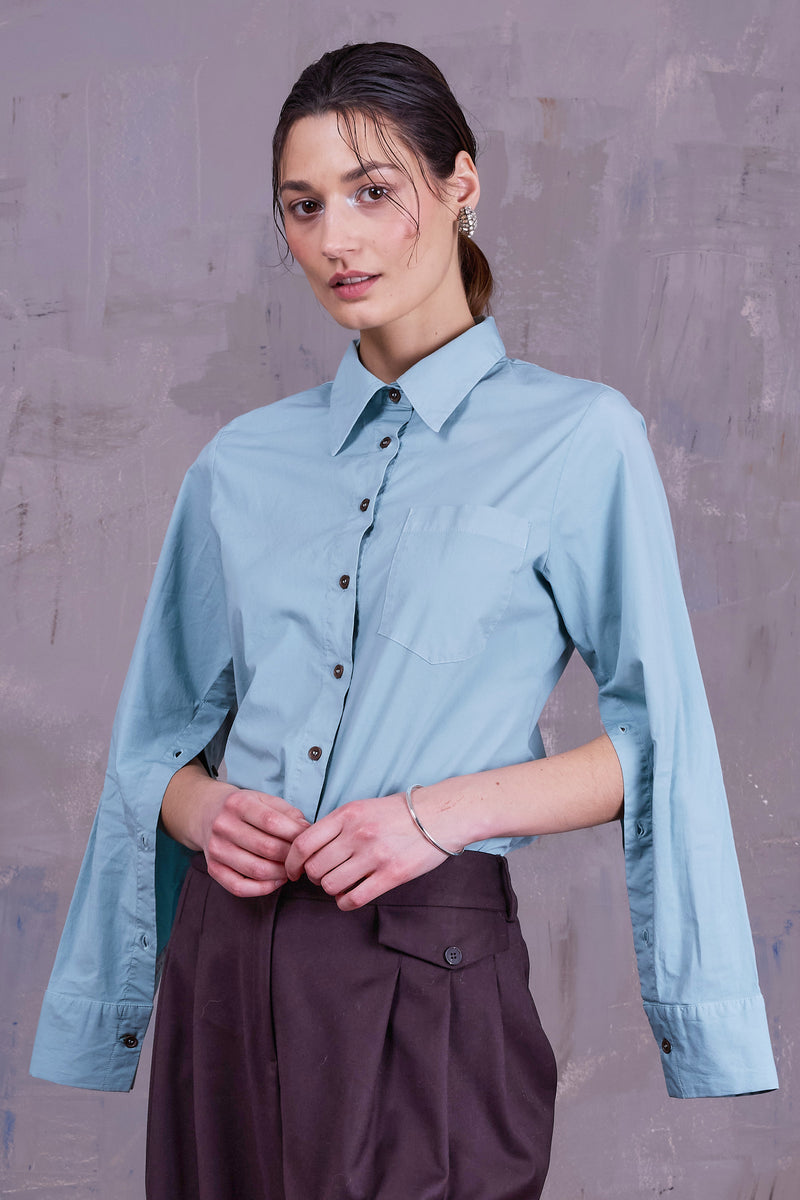 Godiva hemd in misty sage