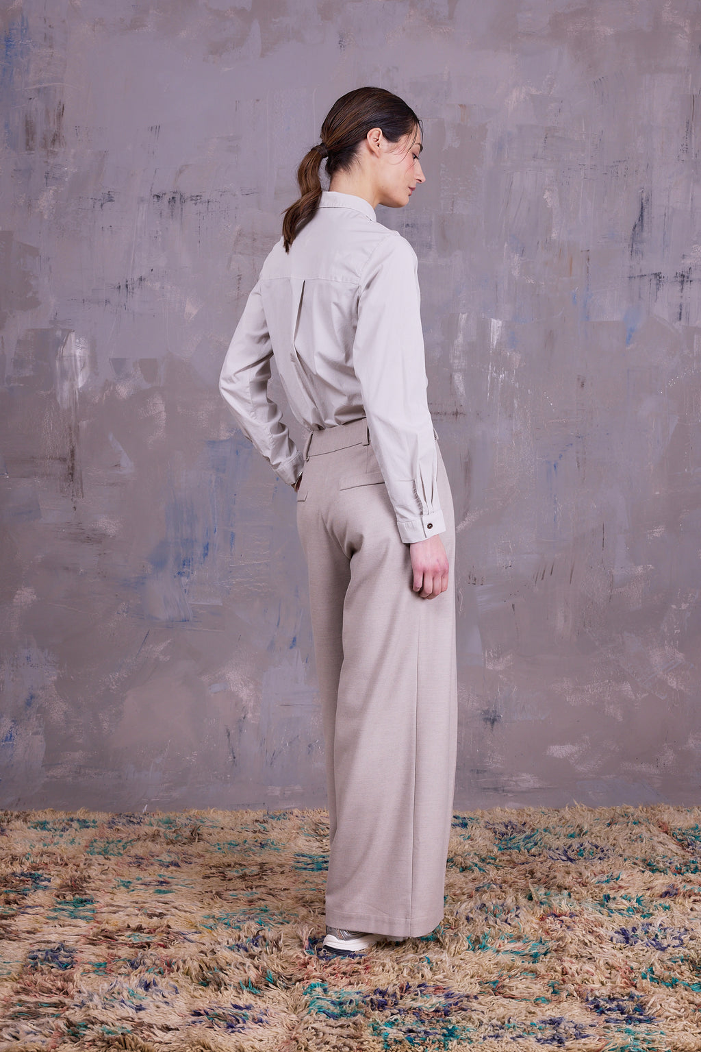 Giulietta shirt in smokey grey