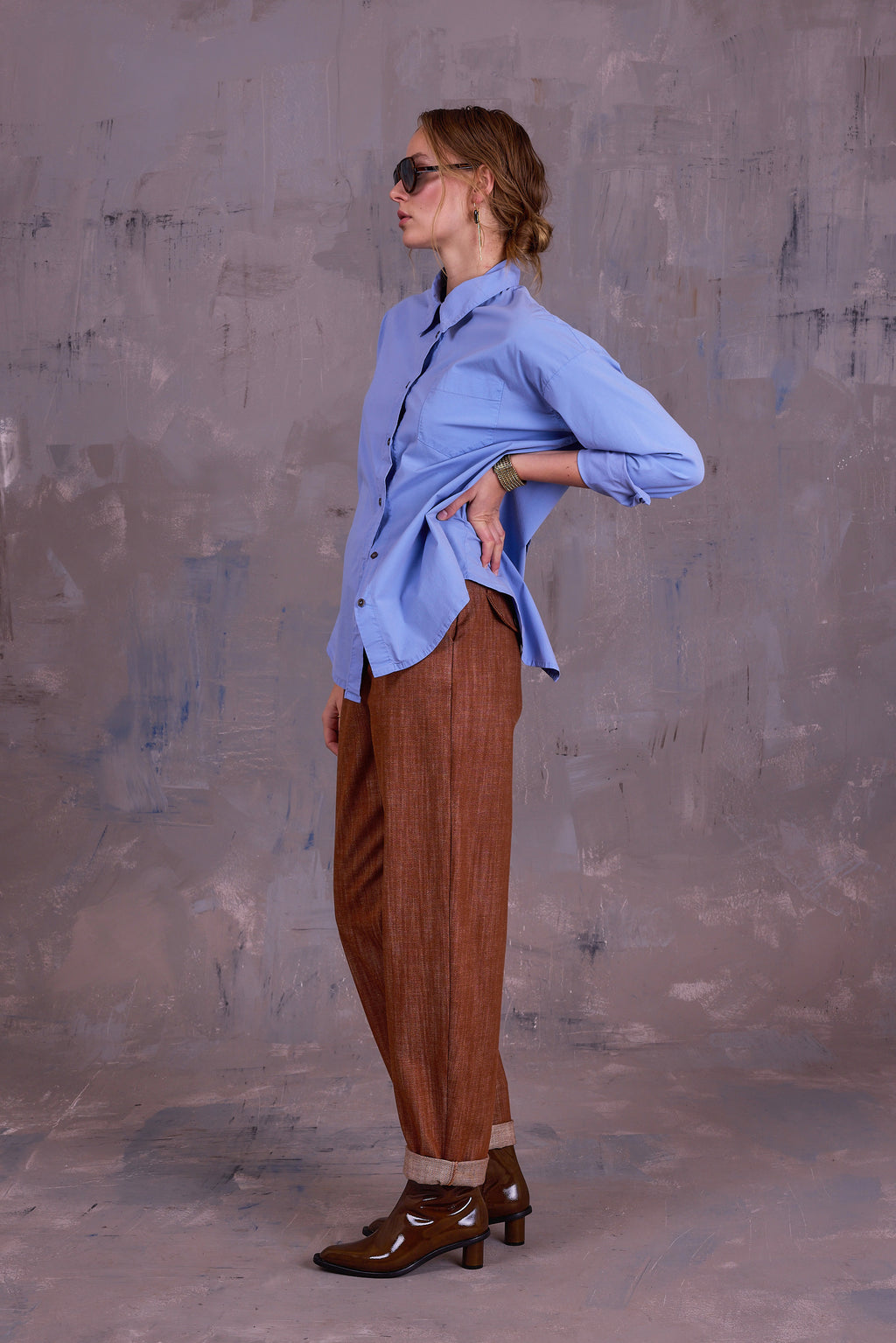 Gabri DREAM shirt in lavender blue