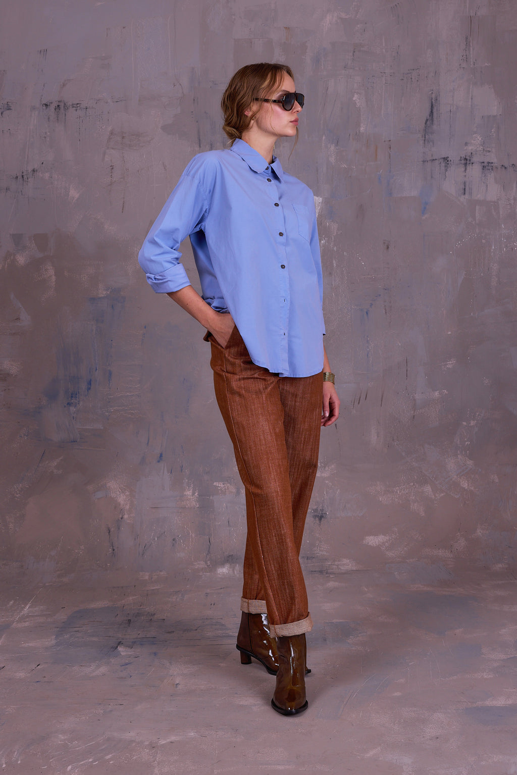 Gabri DREAM shirt in lavender blue