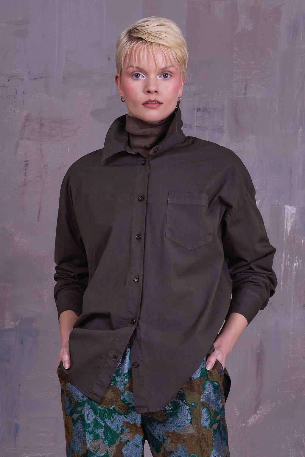 Gabri shirt in deep forest