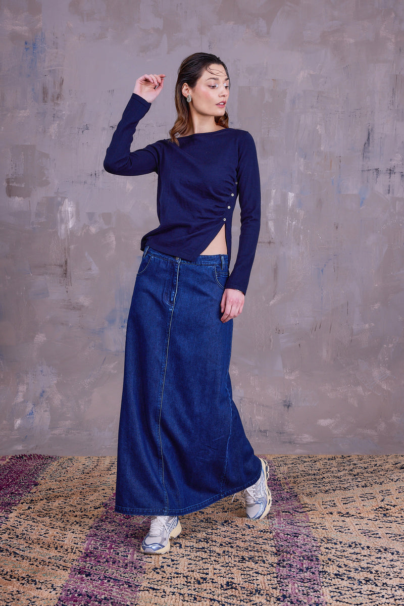 Gwendolyn skirt in denim