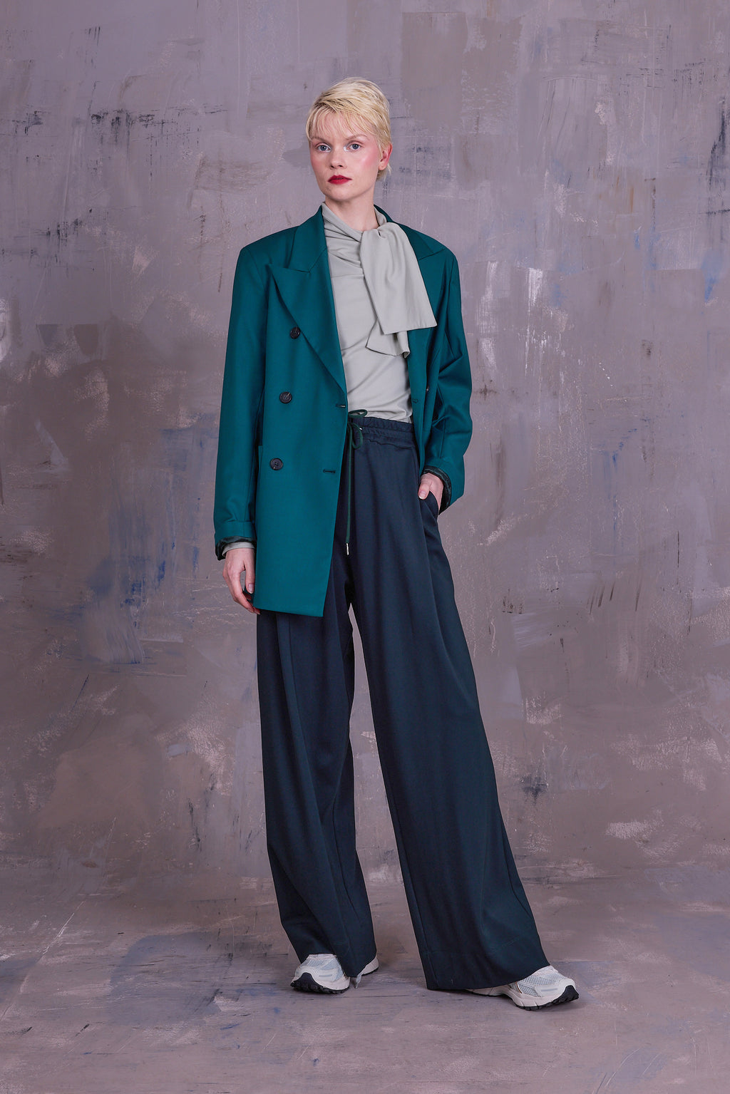 Glenn blazer in sea green