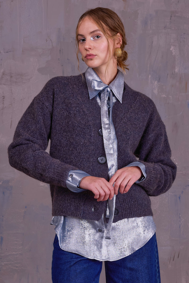 Gresa cardigan in yak
