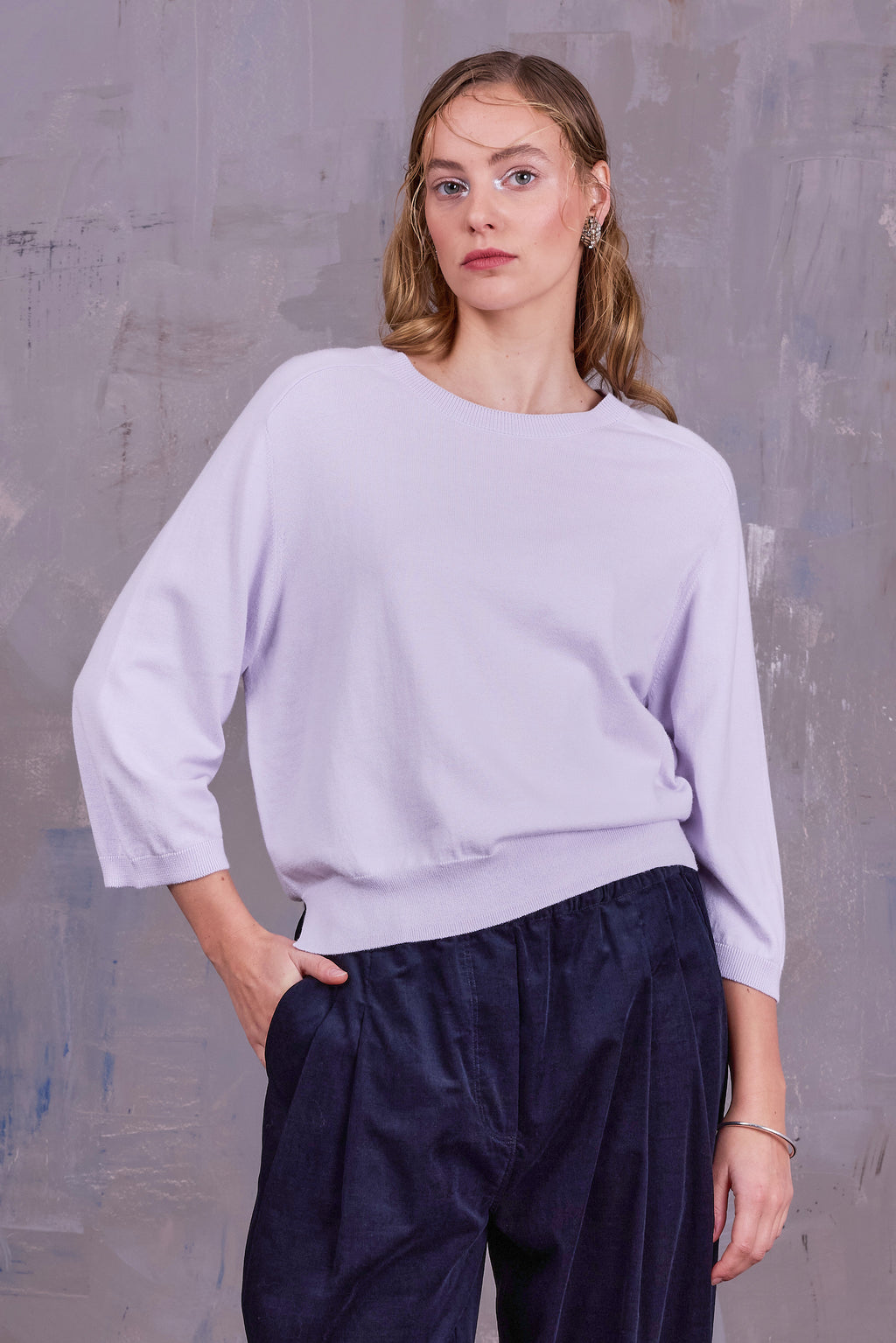 Oirlo sweater in orchid hush