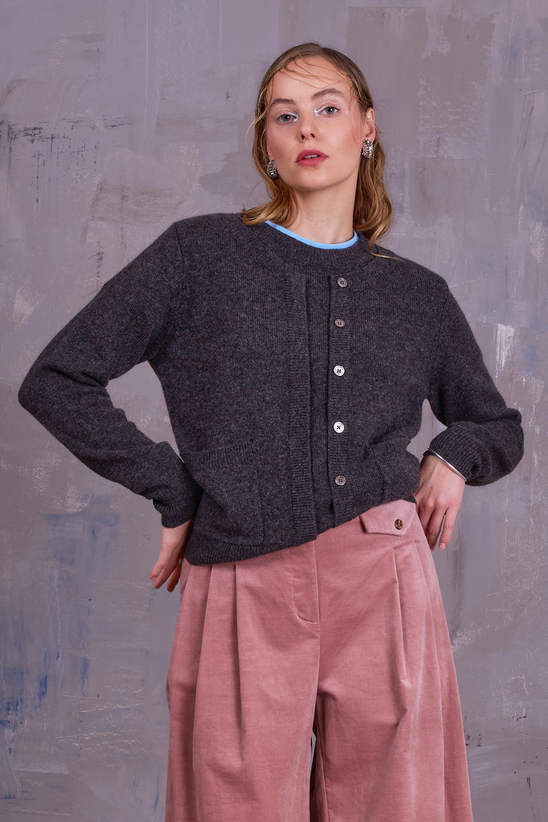Gabrielle semi-cardigan