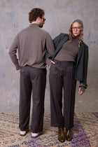Enzo broek in black olive