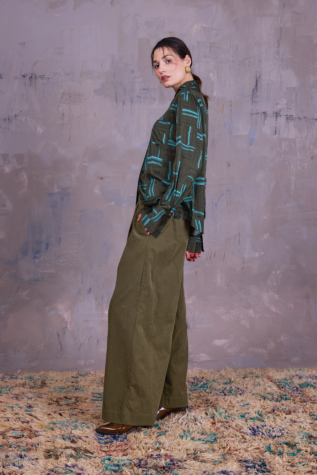 Freddy trousers in olive