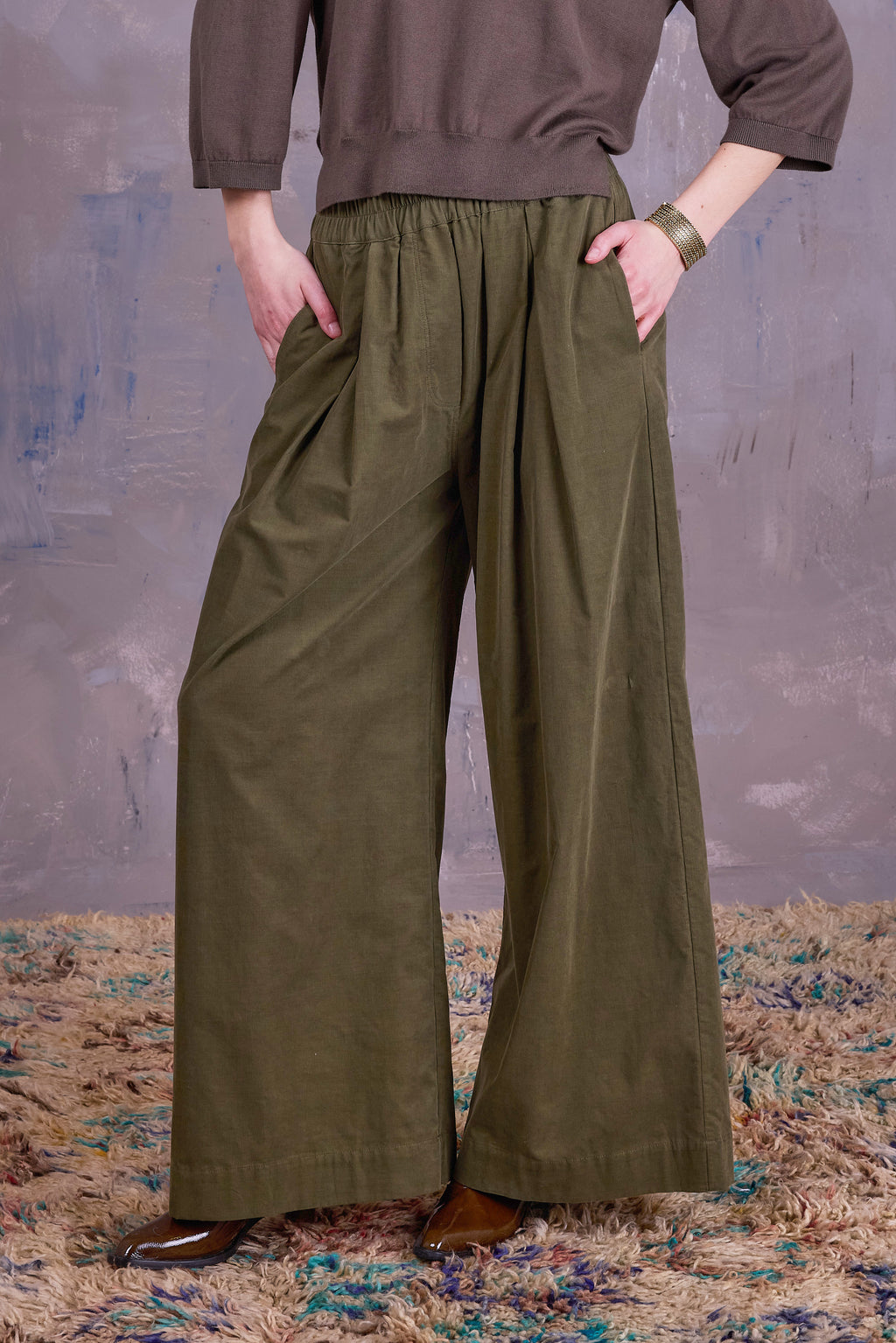 Freddy trousers in olive