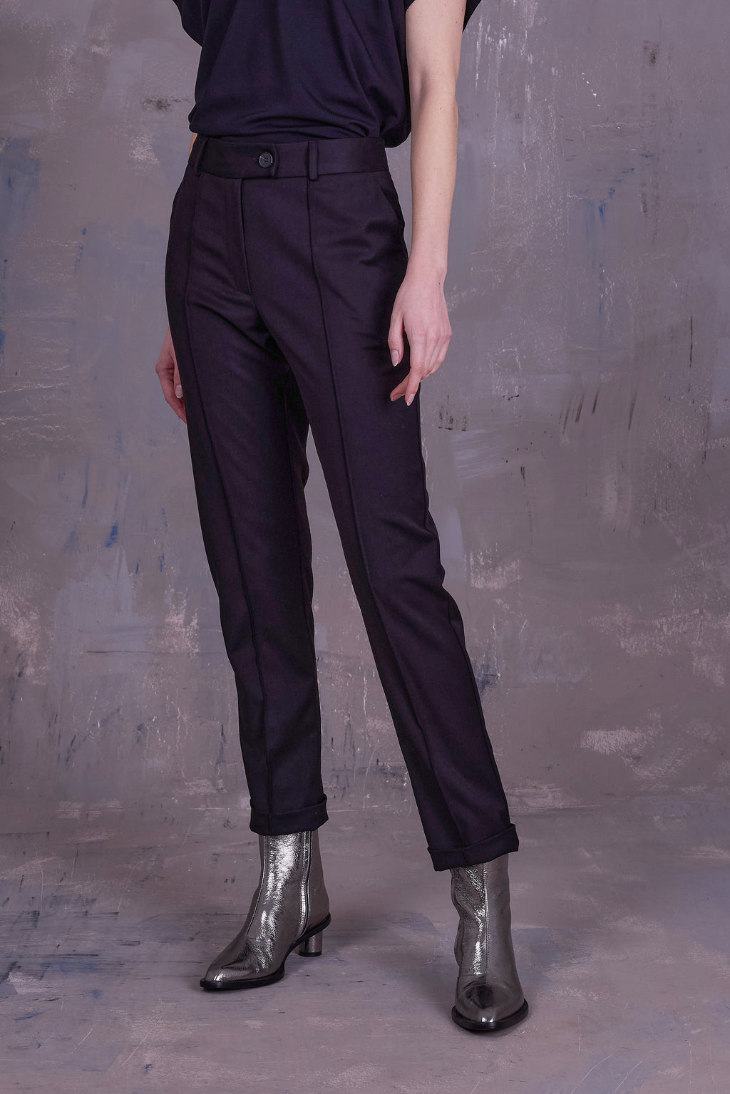 Emiel black trousers