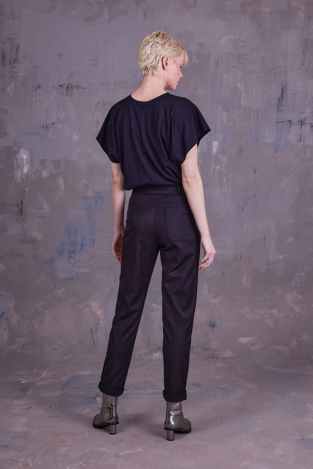 Emiel black trousers