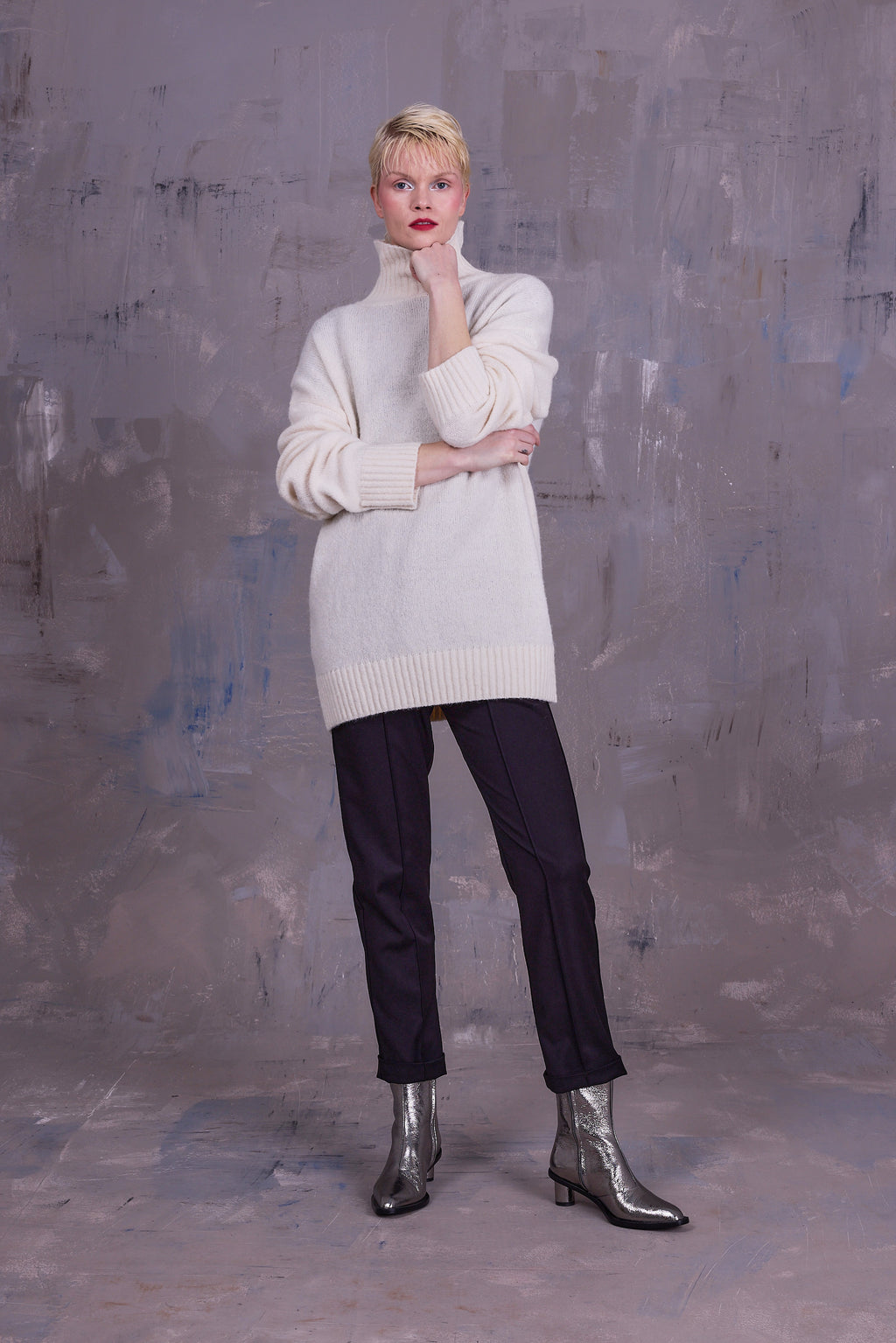 Emiel black trousers