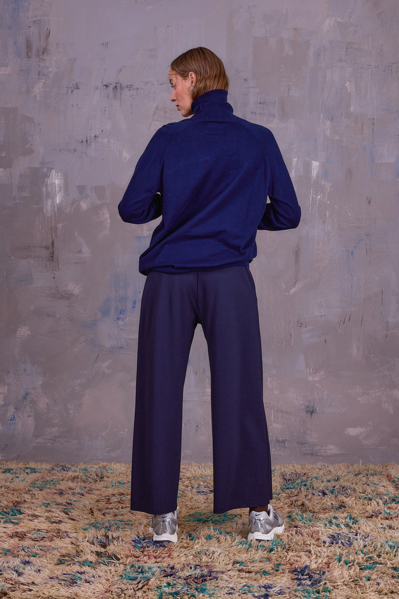 Walter navy trousers