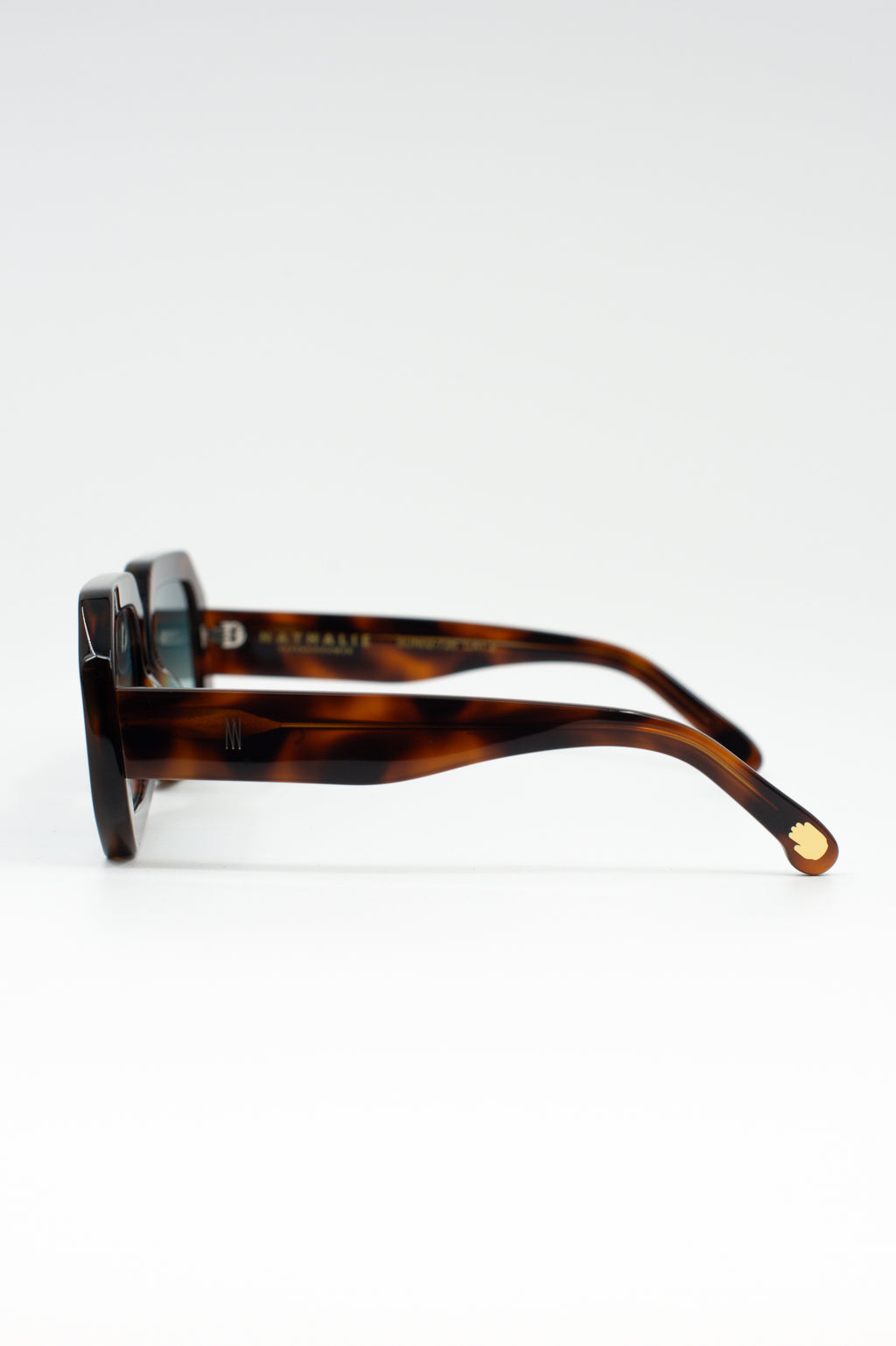 Jackie zonnebril in tortoise / blue
