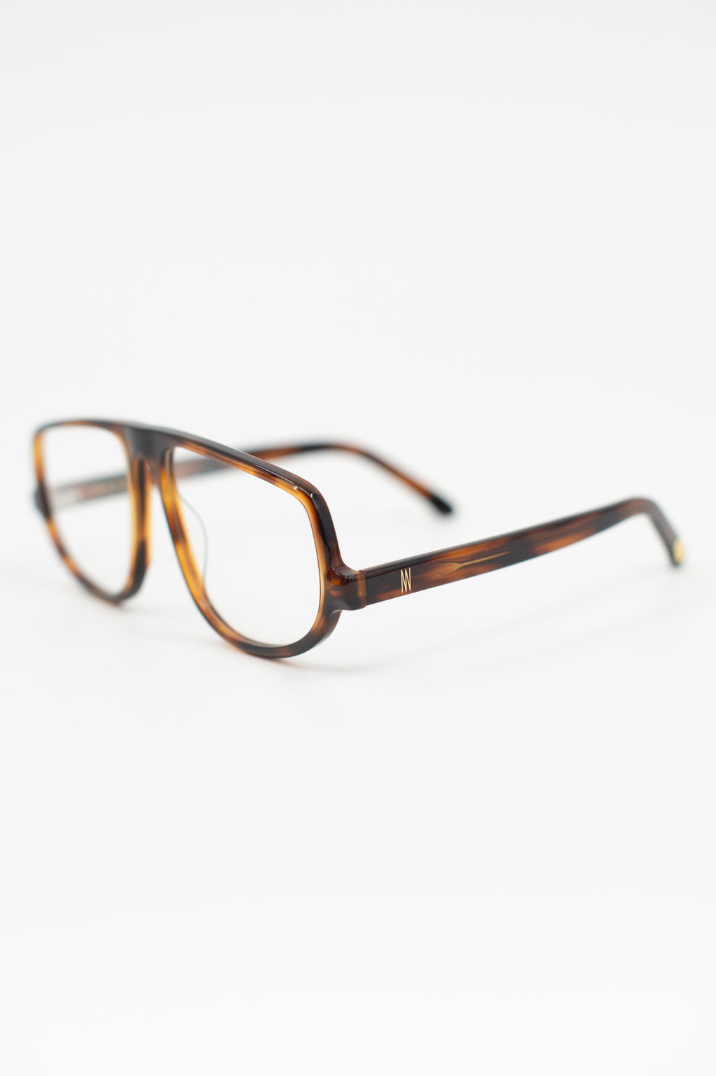 Felice glasses in tortoise / clear