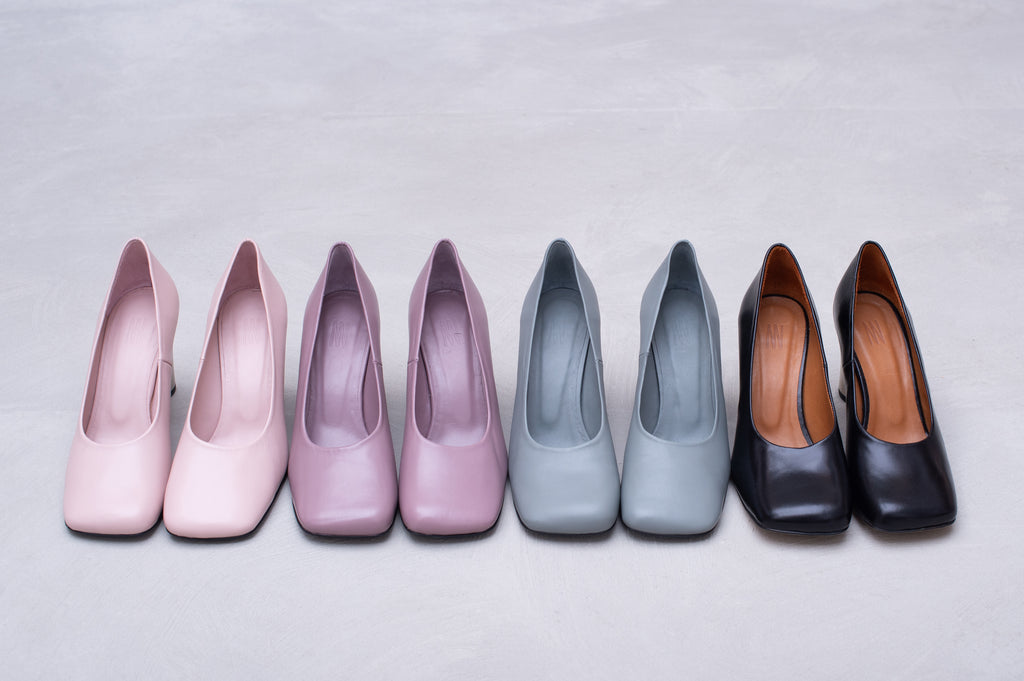 Flume pump in mauve