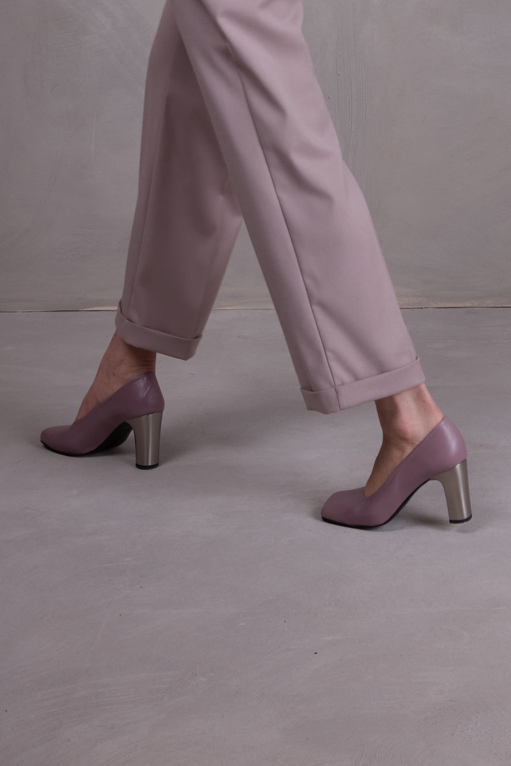 Flume pump in mauve