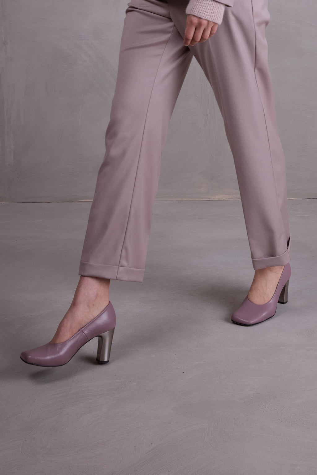 Flume pump in mauve
