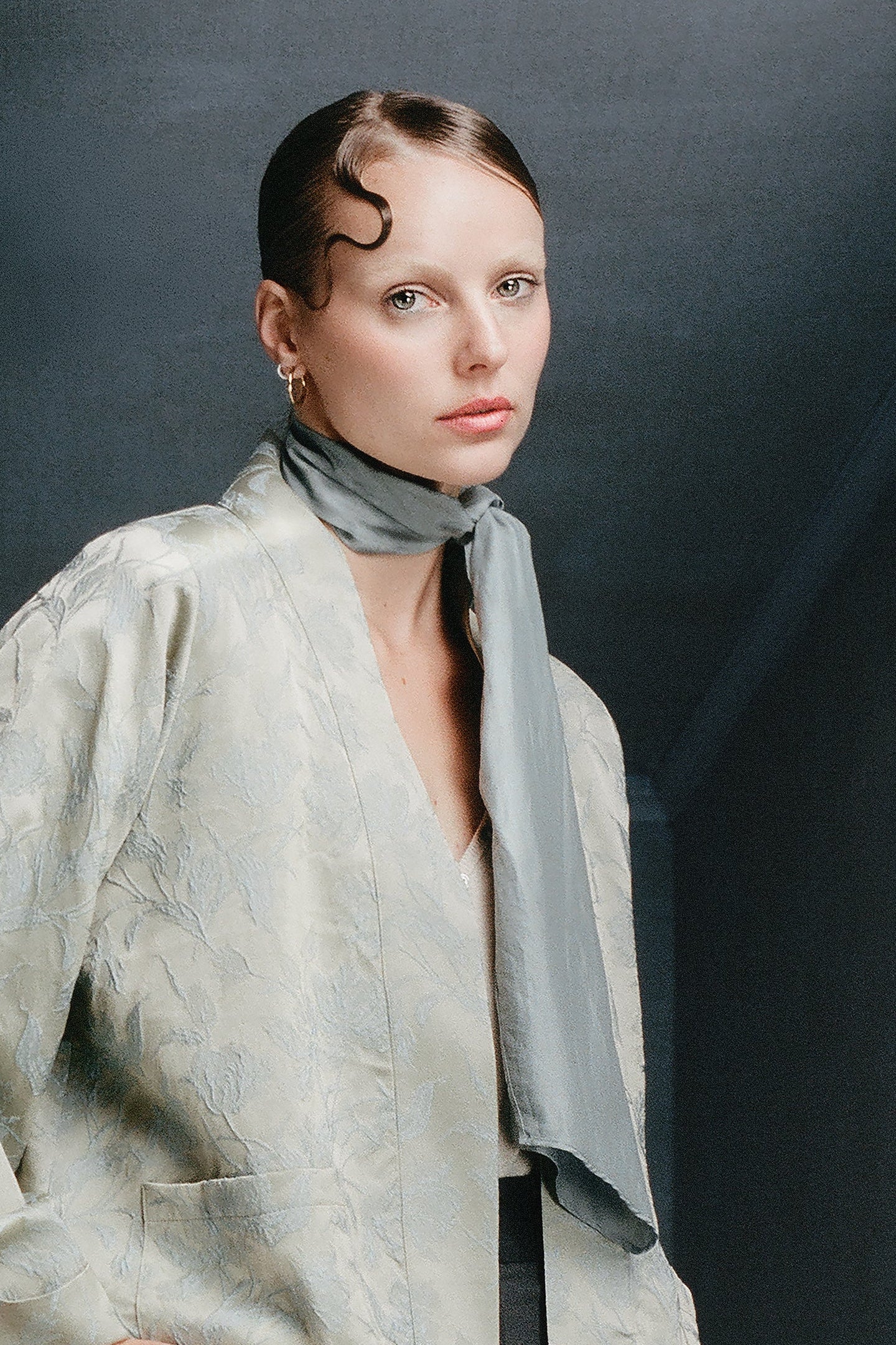 Hee scarf in springwater