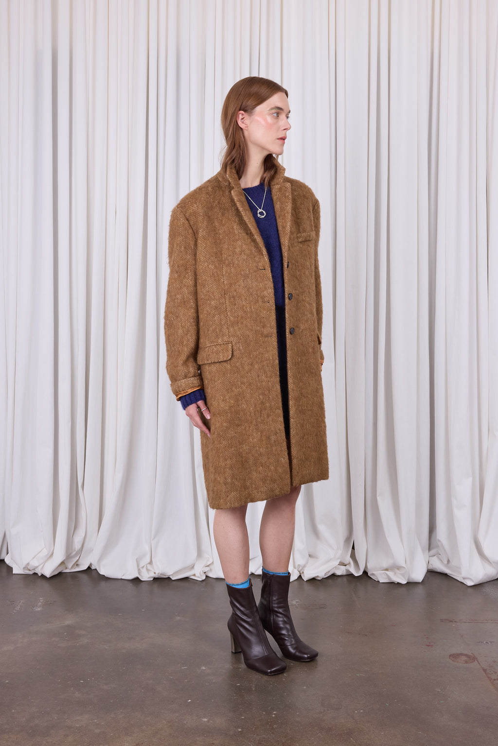 Dwight-Jacke in Toffee