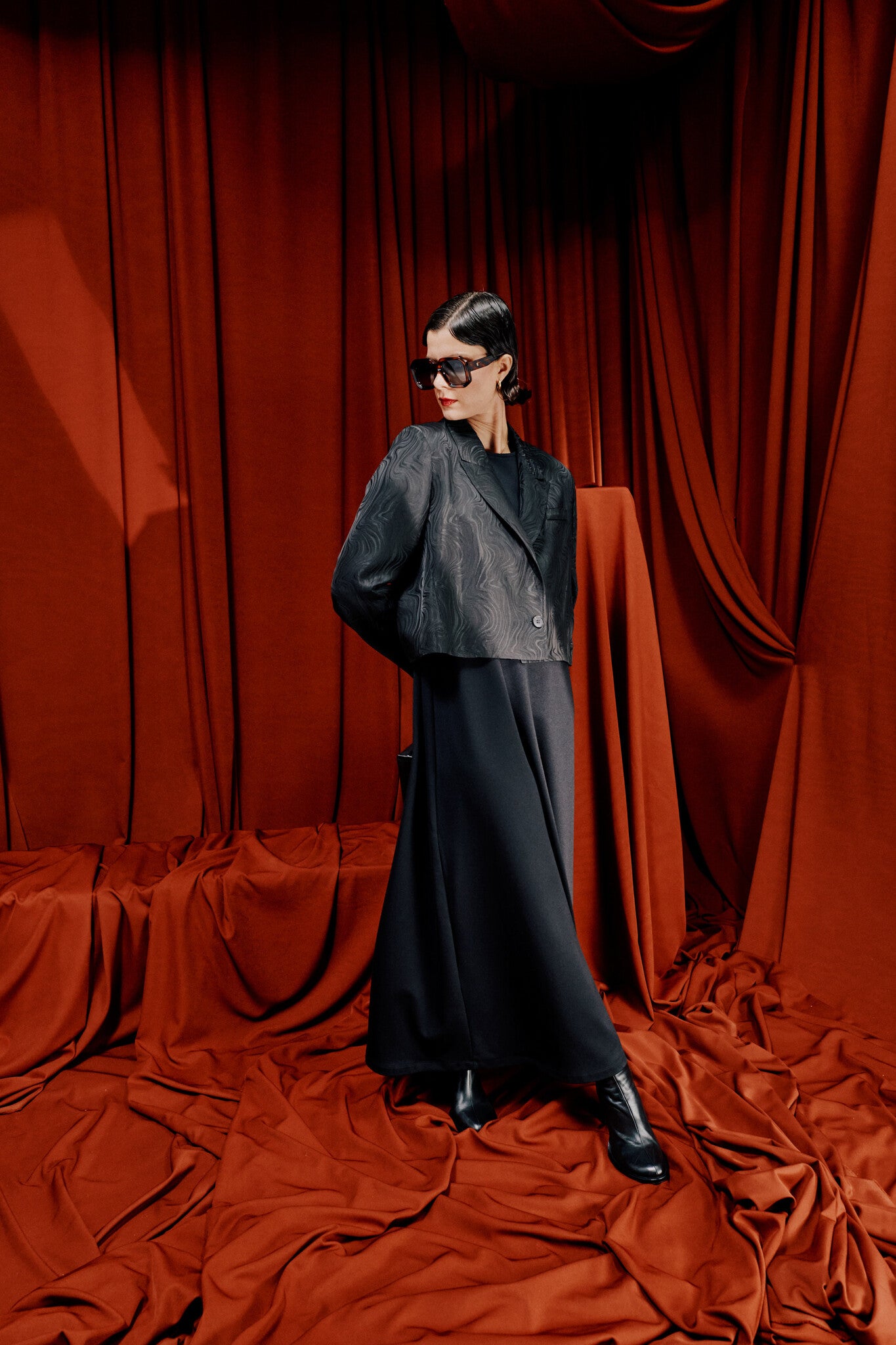 Collin zwarte blazer