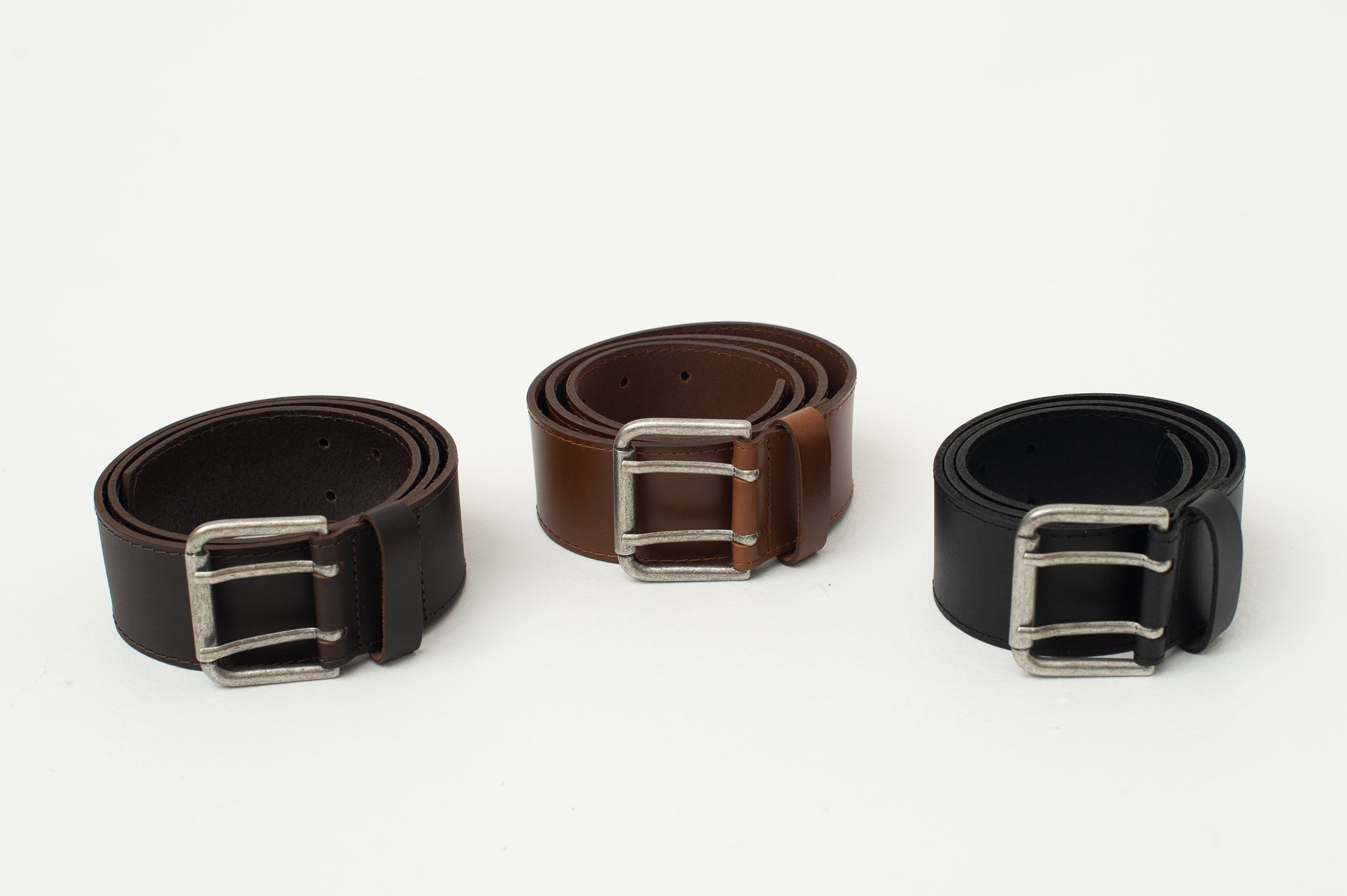 Ceinture noire avec double fermeture